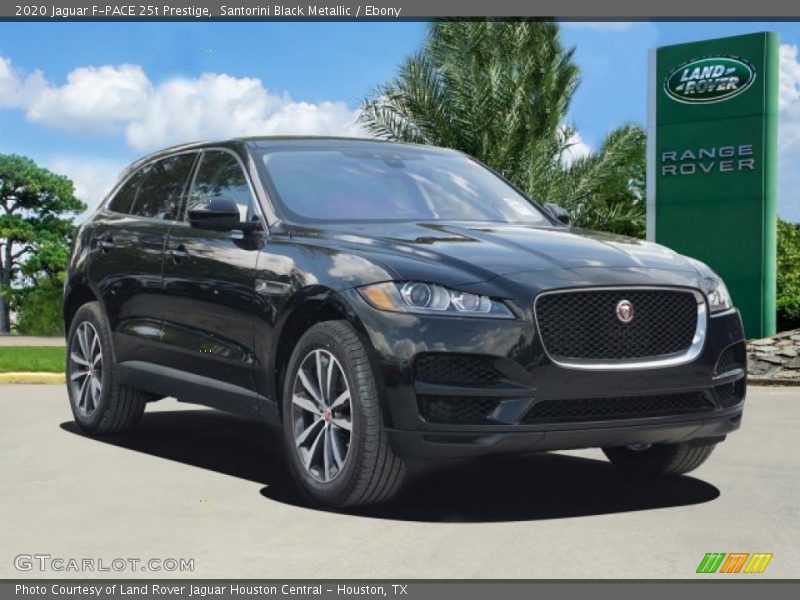 Front 3/4 View of 2020 F-PACE 25t Prestige