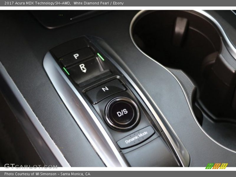 White Diamond Pearl / Ebony 2017 Acura MDX Technology SH-AWD