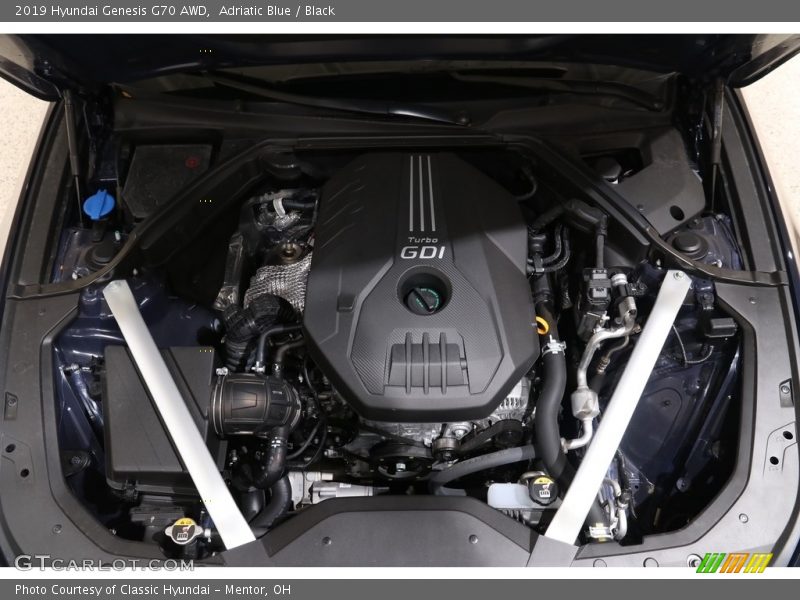  2019 Genesis G70 AWD Engine - 2.0 Liter Turbocharged DOHC 16-Valve 4 Cylinder