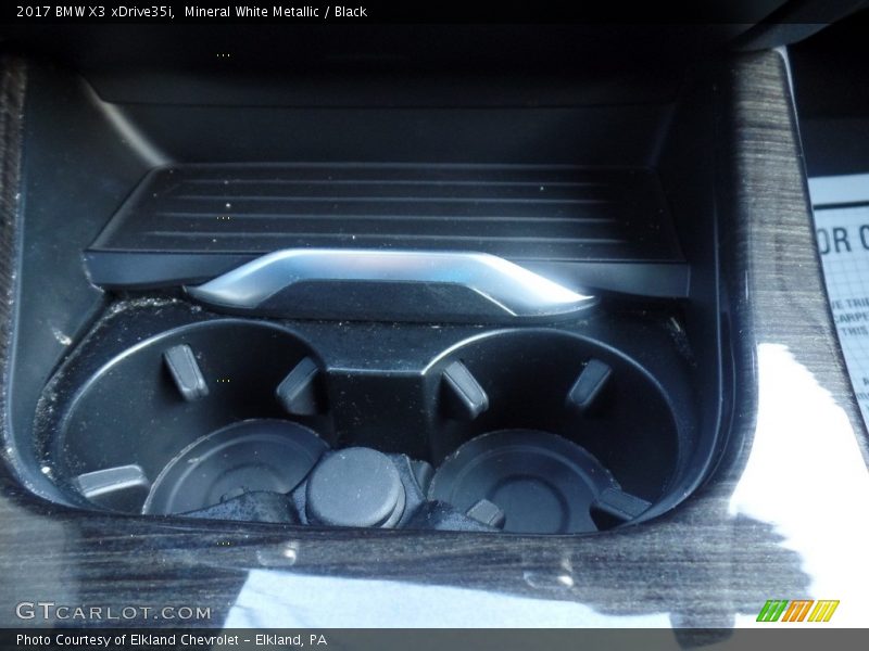 Mineral White Metallic / Black 2017 BMW X3 xDrive35i
