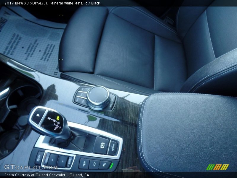 Mineral White Metallic / Black 2017 BMW X3 xDrive35i