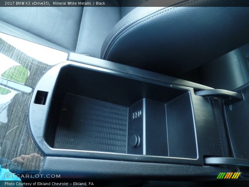 Mineral White Metallic / Black 2017 BMW X3 xDrive35i