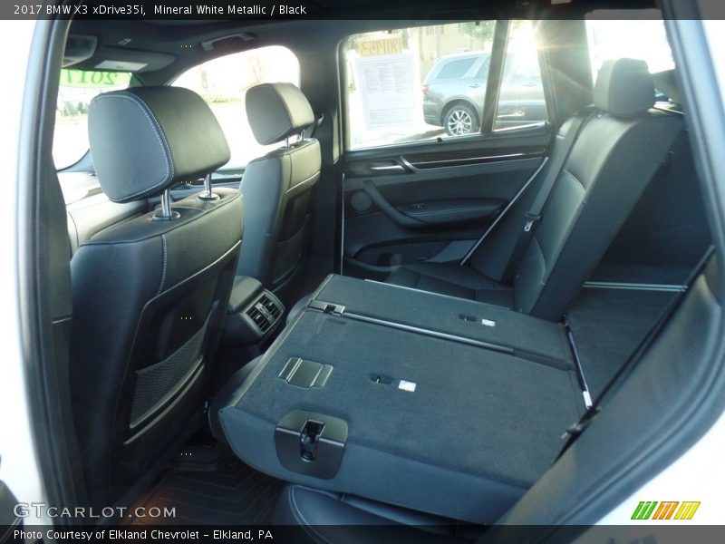 Mineral White Metallic / Black 2017 BMW X3 xDrive35i