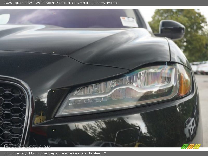 Santorini Black Metallic / Ebony/Pimento 2020 Jaguar F-PACE 25t R-Sport