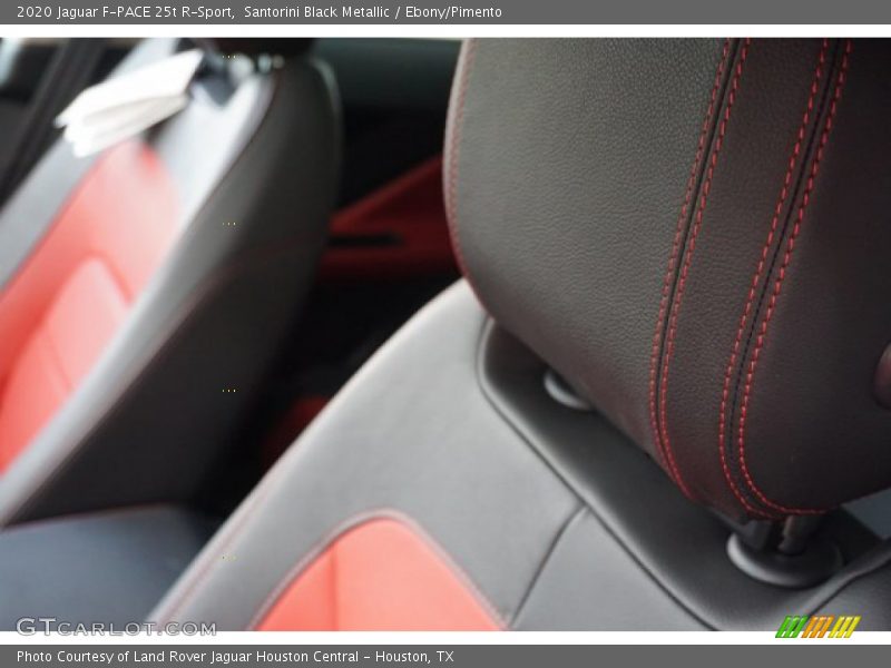 Santorini Black Metallic / Ebony/Pimento 2020 Jaguar F-PACE 25t R-Sport