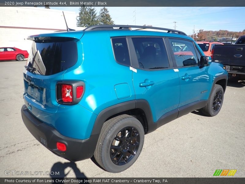 Bikini Metallic / Black 2020 Jeep Renegade Latitude 4x4