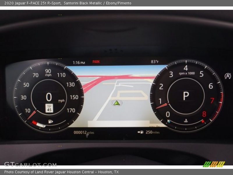  2020 F-PACE 25t R-Sport 25t R-Sport Gauges