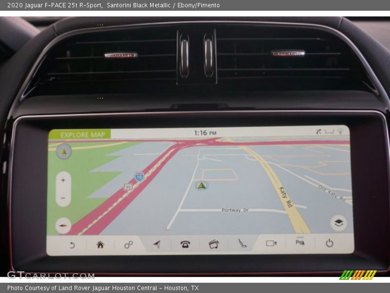 Navigation of 2020 F-PACE 25t R-Sport