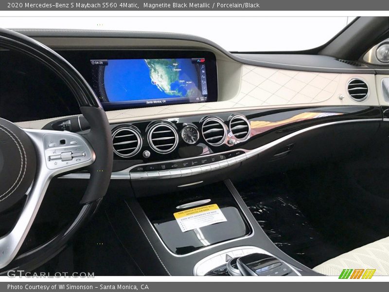Dashboard of 2020 S Maybach S560 4Matic