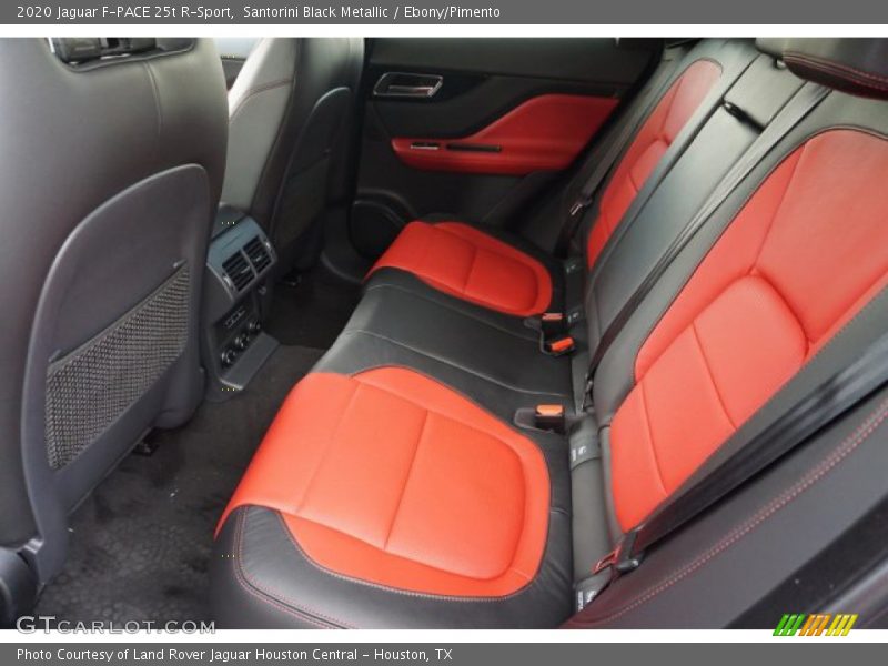 Rear Seat of 2020 F-PACE 25t R-Sport