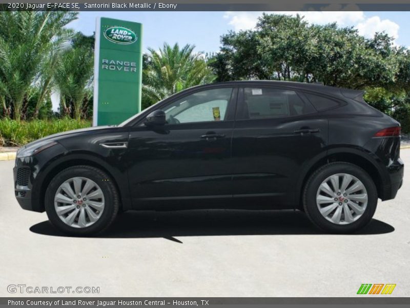 Santorini Black Metallic / Ebony 2020 Jaguar E-PACE SE