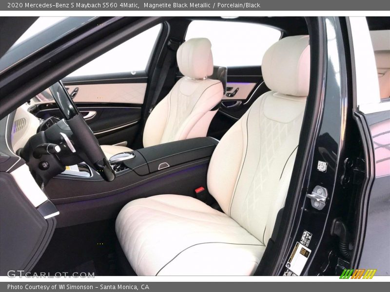 Front Seat of 2020 S Maybach S560 4Matic
