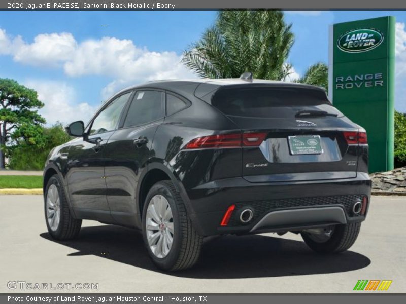 Santorini Black Metallic / Ebony 2020 Jaguar E-PACE SE
