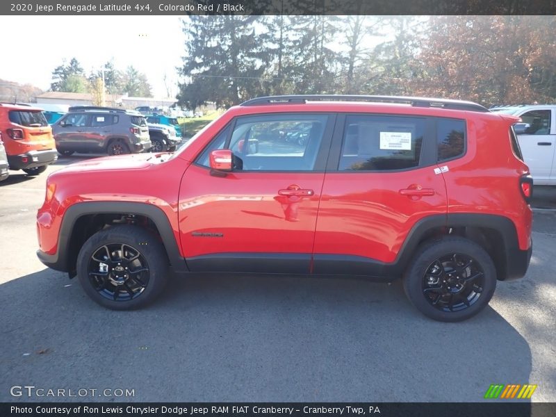 Colorado Red / Black 2020 Jeep Renegade Latitude 4x4