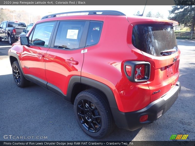 Colorado Red / Black 2020 Jeep Renegade Latitude 4x4