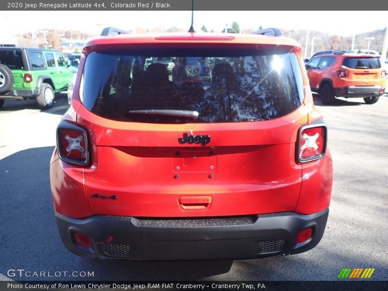 Colorado Red / Black 2020 Jeep Renegade Latitude 4x4