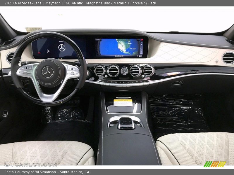 Controls of 2020 S Maybach S560 4Matic