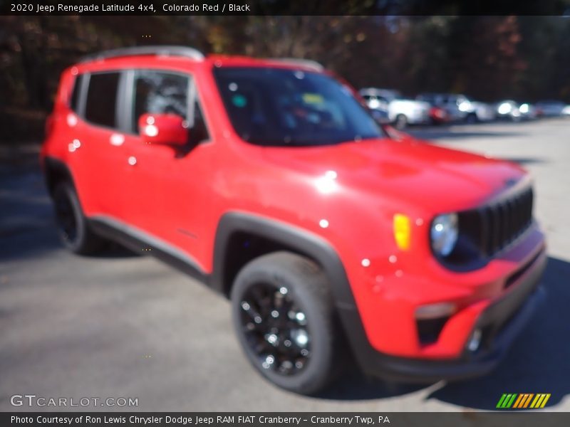 Colorado Red / Black 2020 Jeep Renegade Latitude 4x4