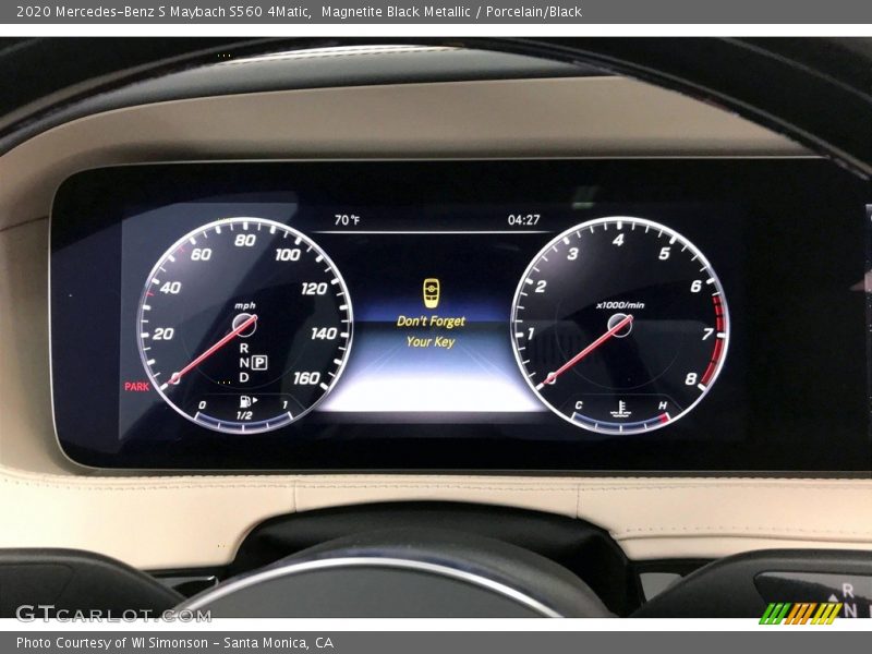  2020 S Maybach S560 4Matic Maybach S560 4Matic Gauges