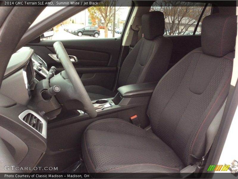 Summit White / Jet Black 2014 GMC Terrain SLE AWD