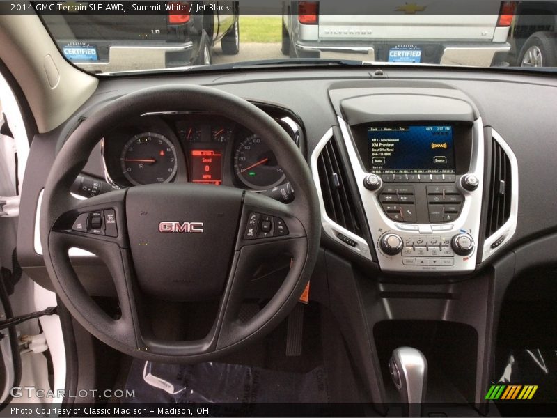 Summit White / Jet Black 2014 GMC Terrain SLE AWD