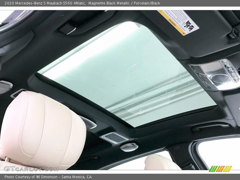 Sunroof of 2020 S Maybach S560 4Matic