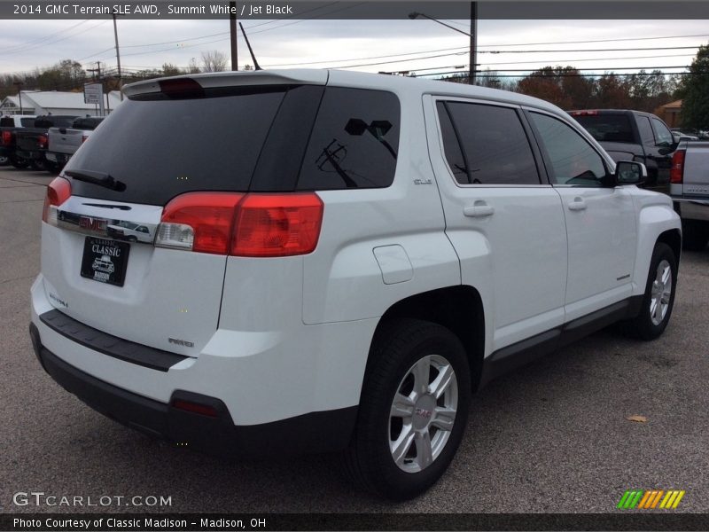 Summit White / Jet Black 2014 GMC Terrain SLE AWD