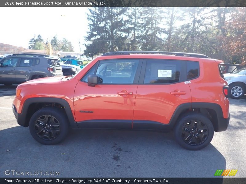 Omaha Orange / Black 2020 Jeep Renegade Sport 4x4