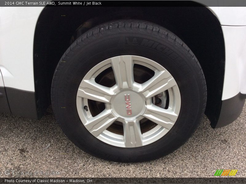 Summit White / Jet Black 2014 GMC Terrain SLE AWD