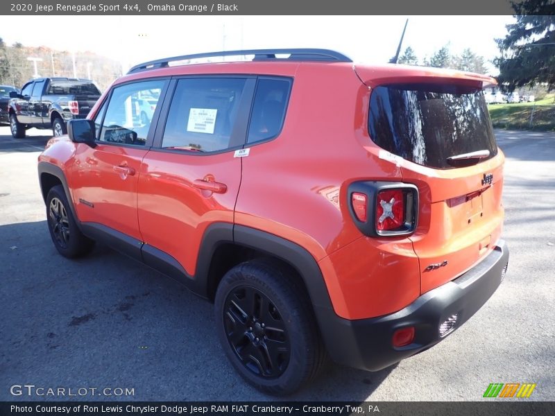 Omaha Orange / Black 2020 Jeep Renegade Sport 4x4