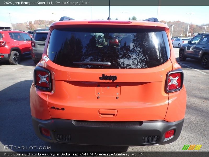 Omaha Orange / Black 2020 Jeep Renegade Sport 4x4