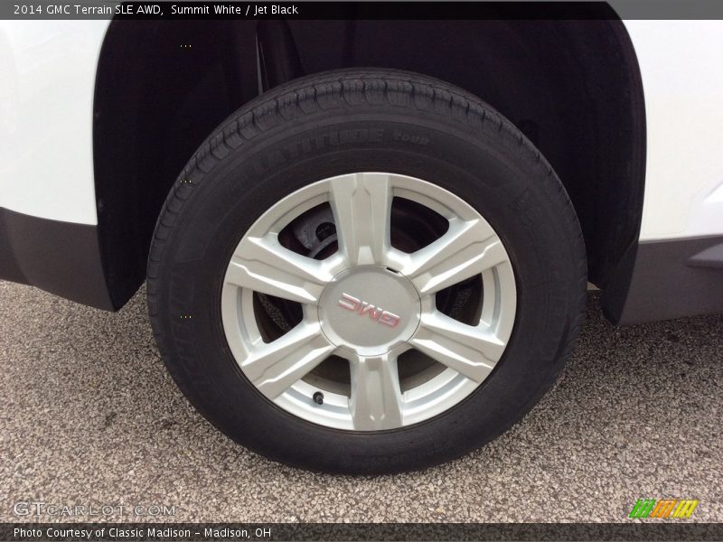 Summit White / Jet Black 2014 GMC Terrain SLE AWD