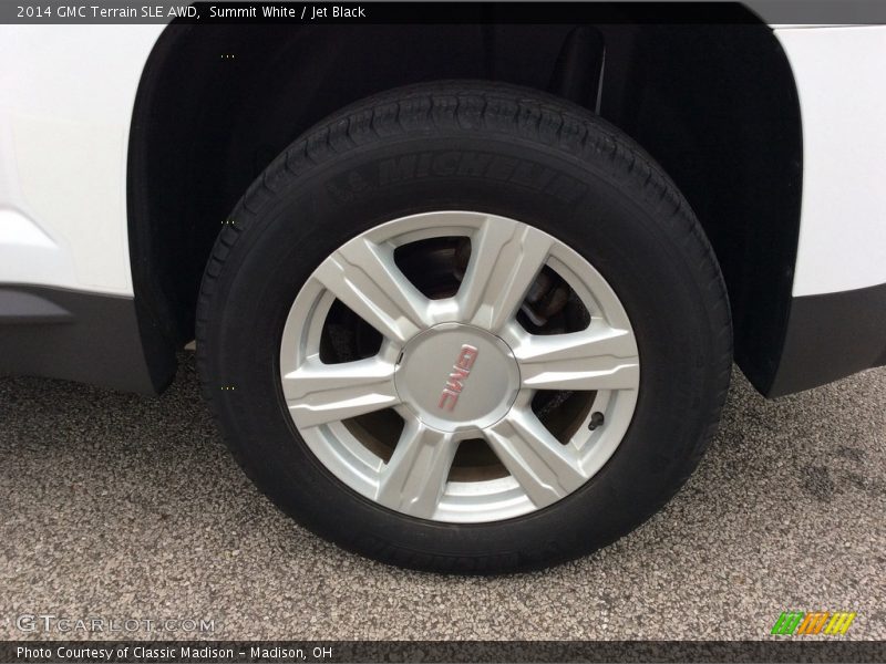 Summit White / Jet Black 2014 GMC Terrain SLE AWD