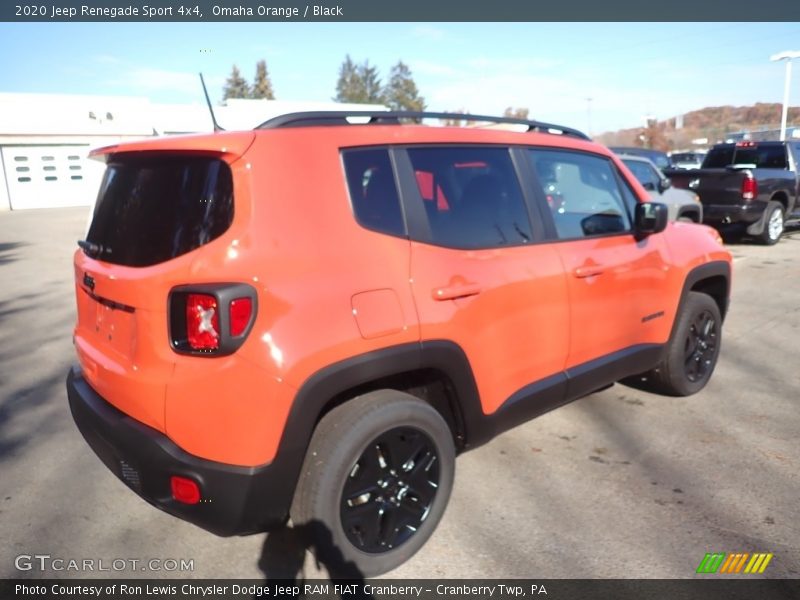 Omaha Orange / Black 2020 Jeep Renegade Sport 4x4