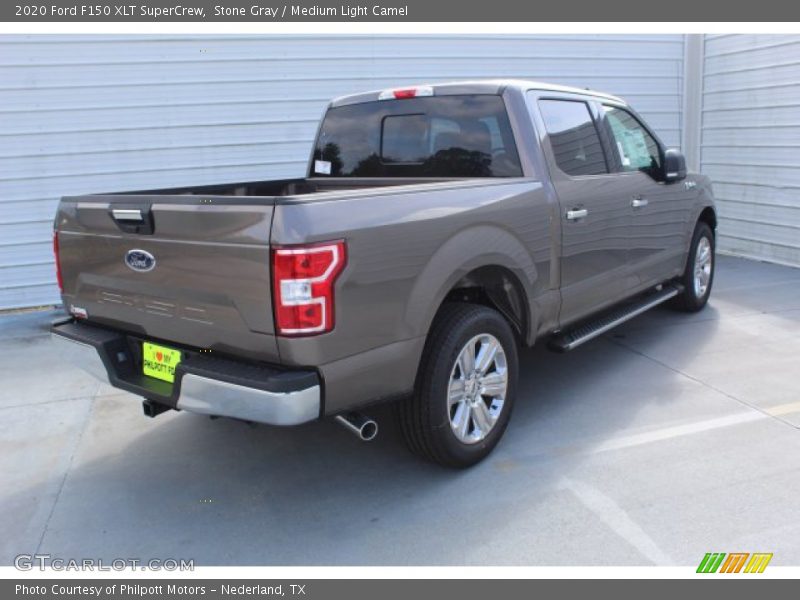 Stone Gray / Medium Light Camel 2020 Ford F150 XLT SuperCrew