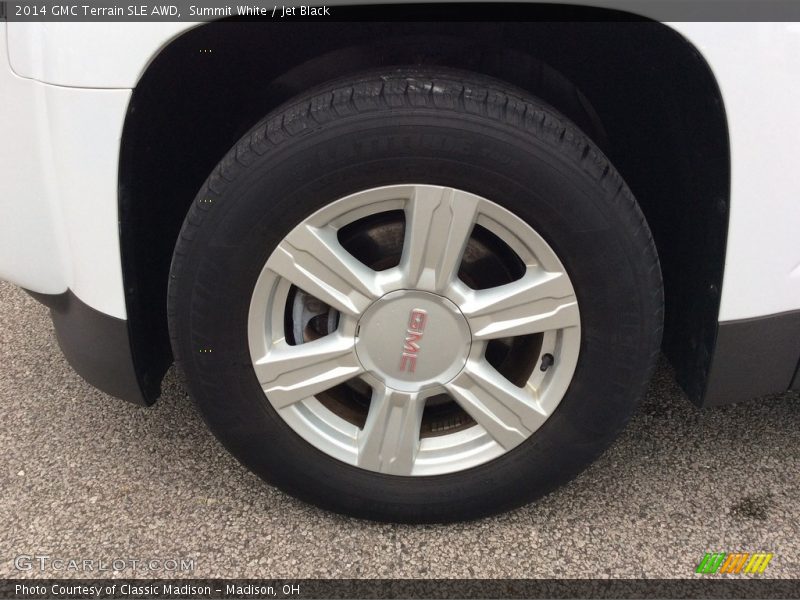 Summit White / Jet Black 2014 GMC Terrain SLE AWD