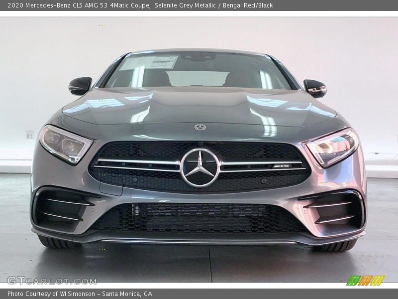 Selenite Grey Metallic / Bengal Red/Black 2020 Mercedes-Benz CLS AMG 53 4Matic Coupe