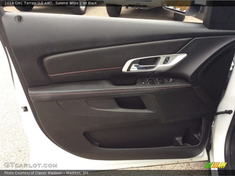 Summit White / Jet Black 2014 GMC Terrain SLE AWD