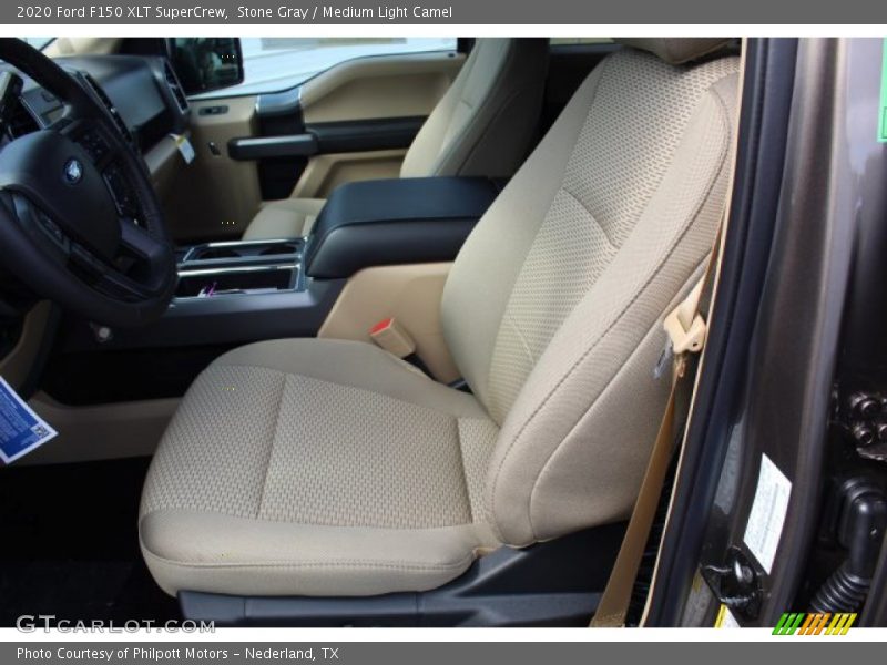  2020 F150 XLT SuperCrew Medium Light Camel Interior