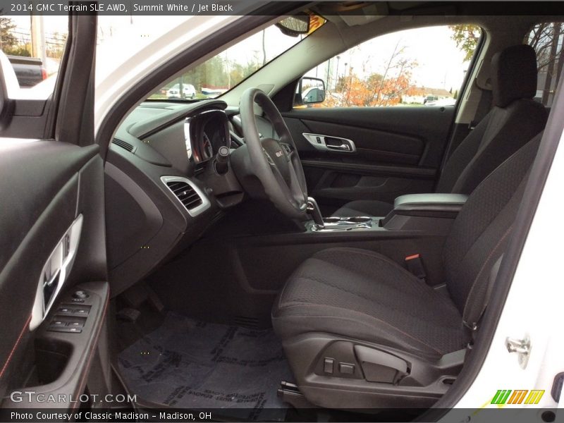 Summit White / Jet Black 2014 GMC Terrain SLE AWD