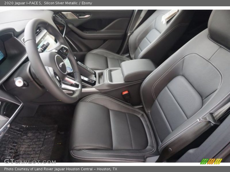 Front Seat of 2020 I-PACE S