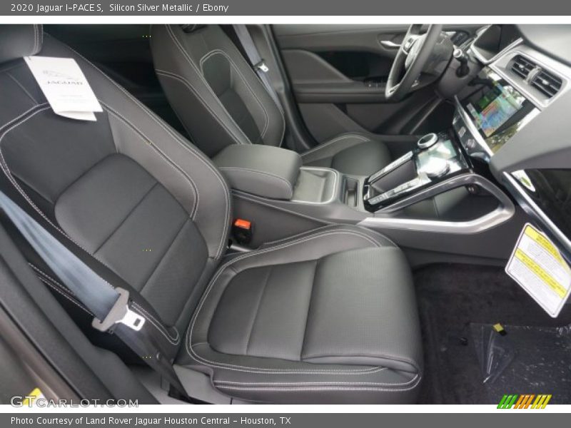 Front Seat of 2020 I-PACE S