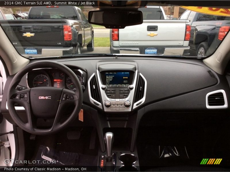 Summit White / Jet Black 2014 GMC Terrain SLE AWD