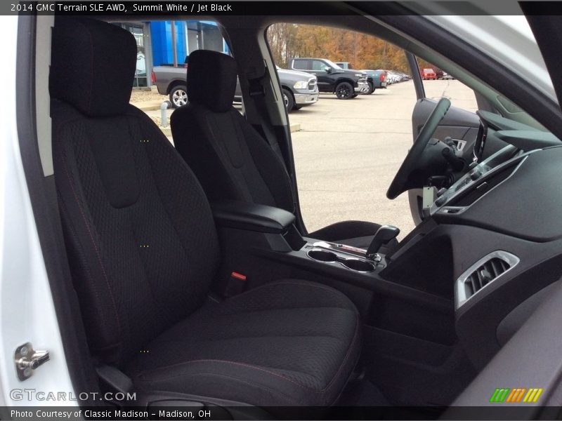 Summit White / Jet Black 2014 GMC Terrain SLE AWD