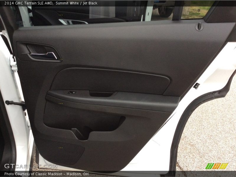 Summit White / Jet Black 2014 GMC Terrain SLE AWD