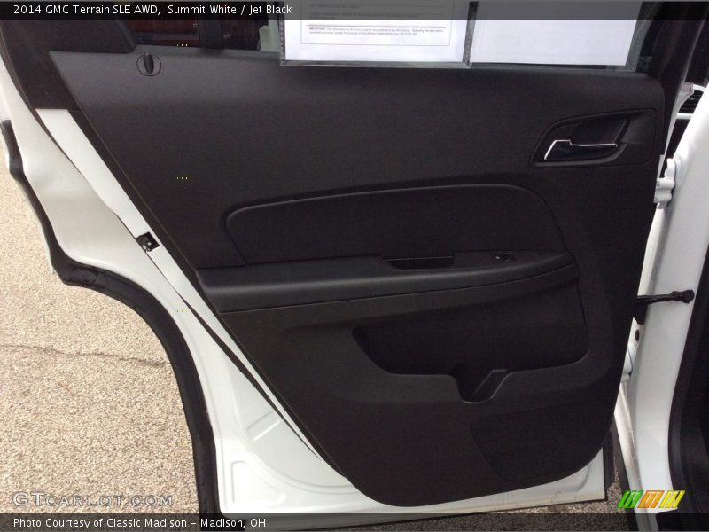 Summit White / Jet Black 2014 GMC Terrain SLE AWD