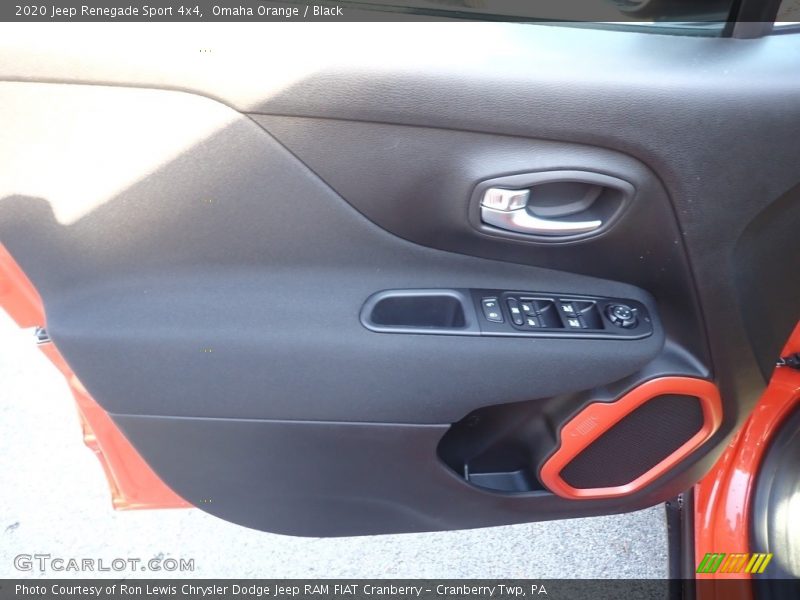 Omaha Orange / Black 2020 Jeep Renegade Sport 4x4