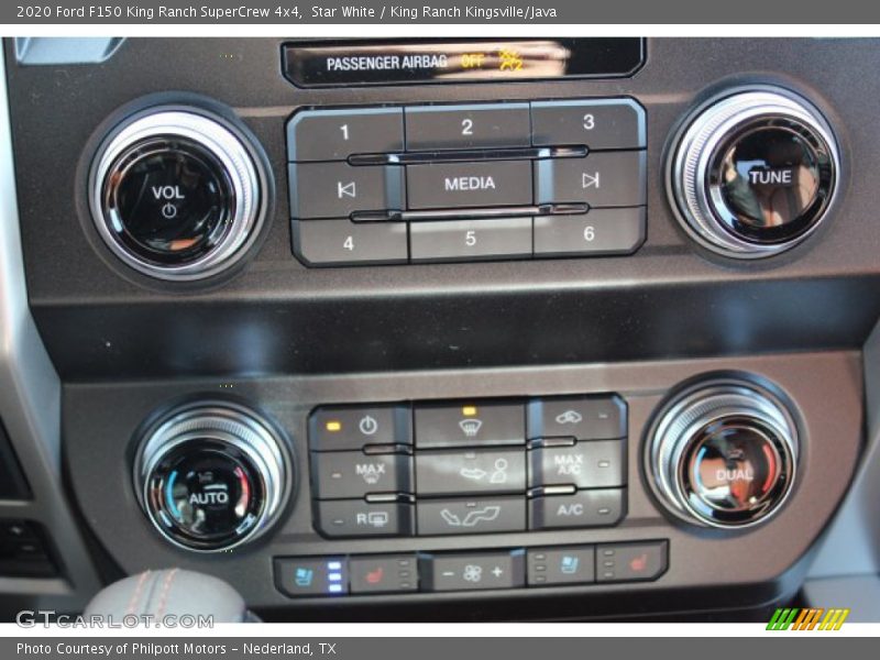 Controls of 2020 F150 King Ranch SuperCrew 4x4