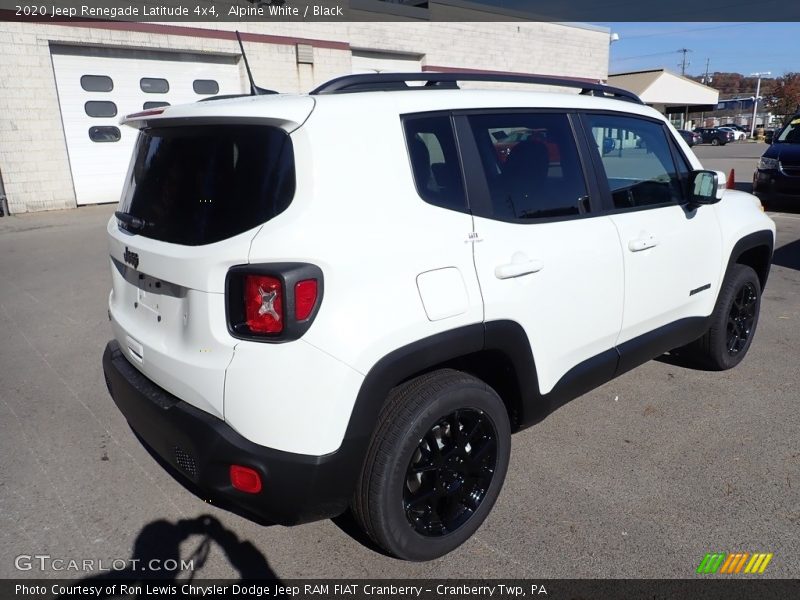 Alpine White / Black 2020 Jeep Renegade Latitude 4x4