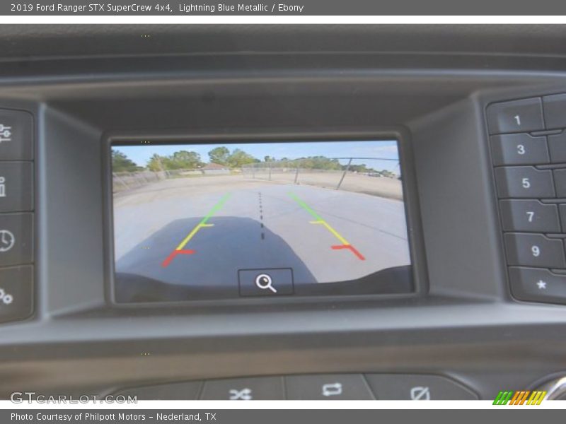 Lightning Blue Metallic / Ebony 2019 Ford Ranger STX SuperCrew 4x4